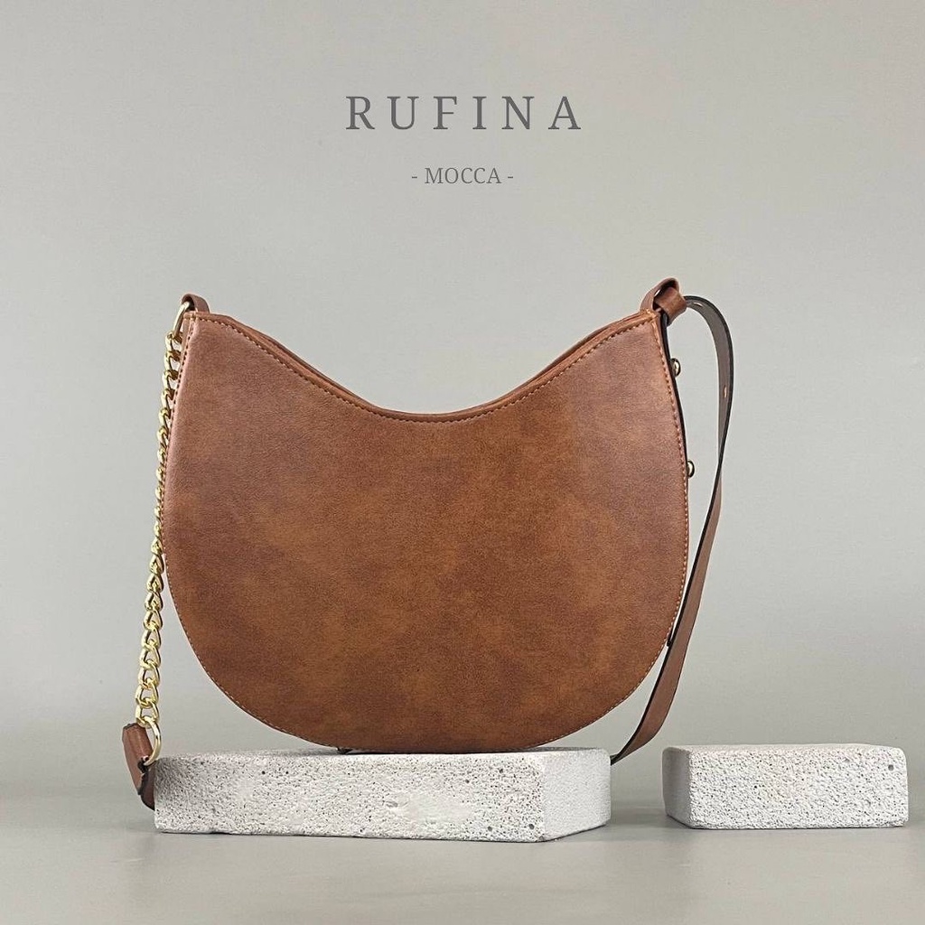 RUFINA MOCCA - TAS SELEMPANG WANITA / Slingbag / TAS WANITA