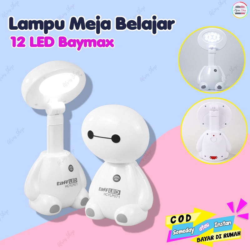 Jual Lampu Meja Belajar Model Baymax Led Shopee Indonesia