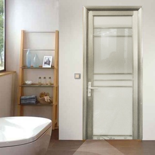 Set Pintu Kamar Mandi/Pintu Aluminium/Full kaca/Pintu/Pintu Kamar mandi/Pintu Rumah