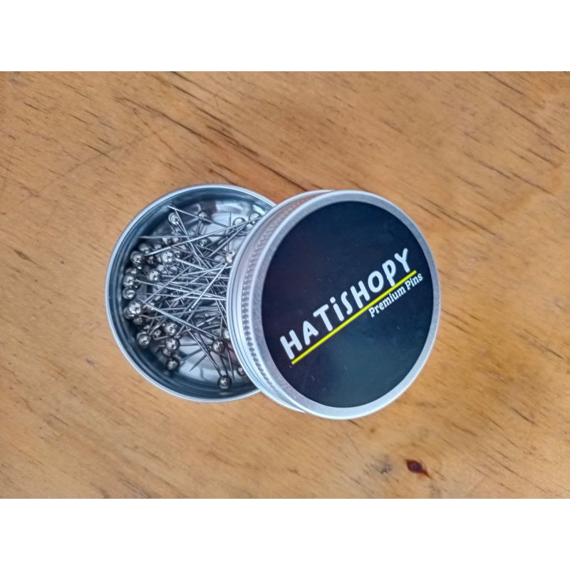 Silver pin / Jarum Pentul Mini / Pin Hijab Premium / Jarum Pentul Wijen Lengkap