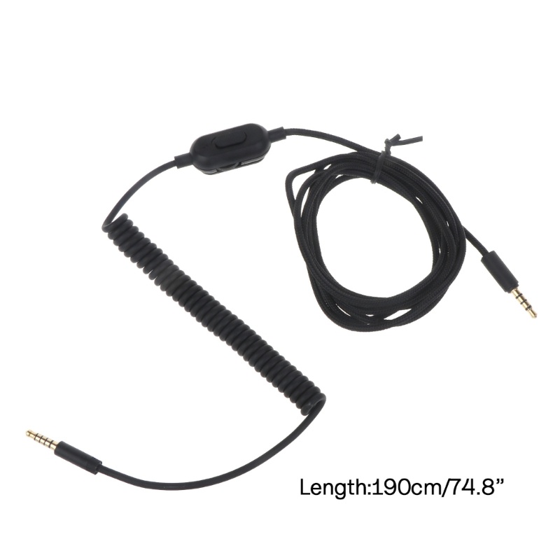 Bt Braided Pengganti Kabel Ekstensi Music Cord Wire Untuk G433 G Pro Headset Gaming Bermutu Tinggi Kabel Tahan Lama Cord