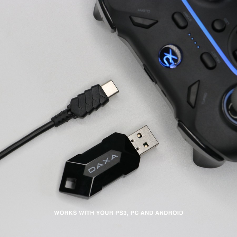 Gamepad Rexus Daxa AX1 V2 Asteria Wireless | Gaming Joystick PC Android Playstation 3 Controller