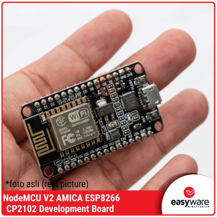 NODEMCU V2 LUA WIFI ESP8266 CP2102 IOT DEVELOPMENT BOARD NODEMCU AMICA