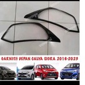 Garnis Depan Hitam Doff mobil CALYA SIGRA tahun 2016/2017/2018/2019/2020/2021/2022