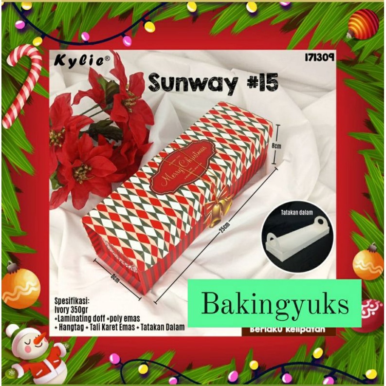 

BOX DUS PACKAGING CHRISTMAS /HAMPERS NATAL/ 25X8X8/ BOX SUNWAY 15