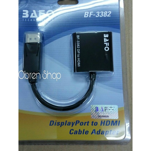 Display Port to HDMI BAFO BF-3382