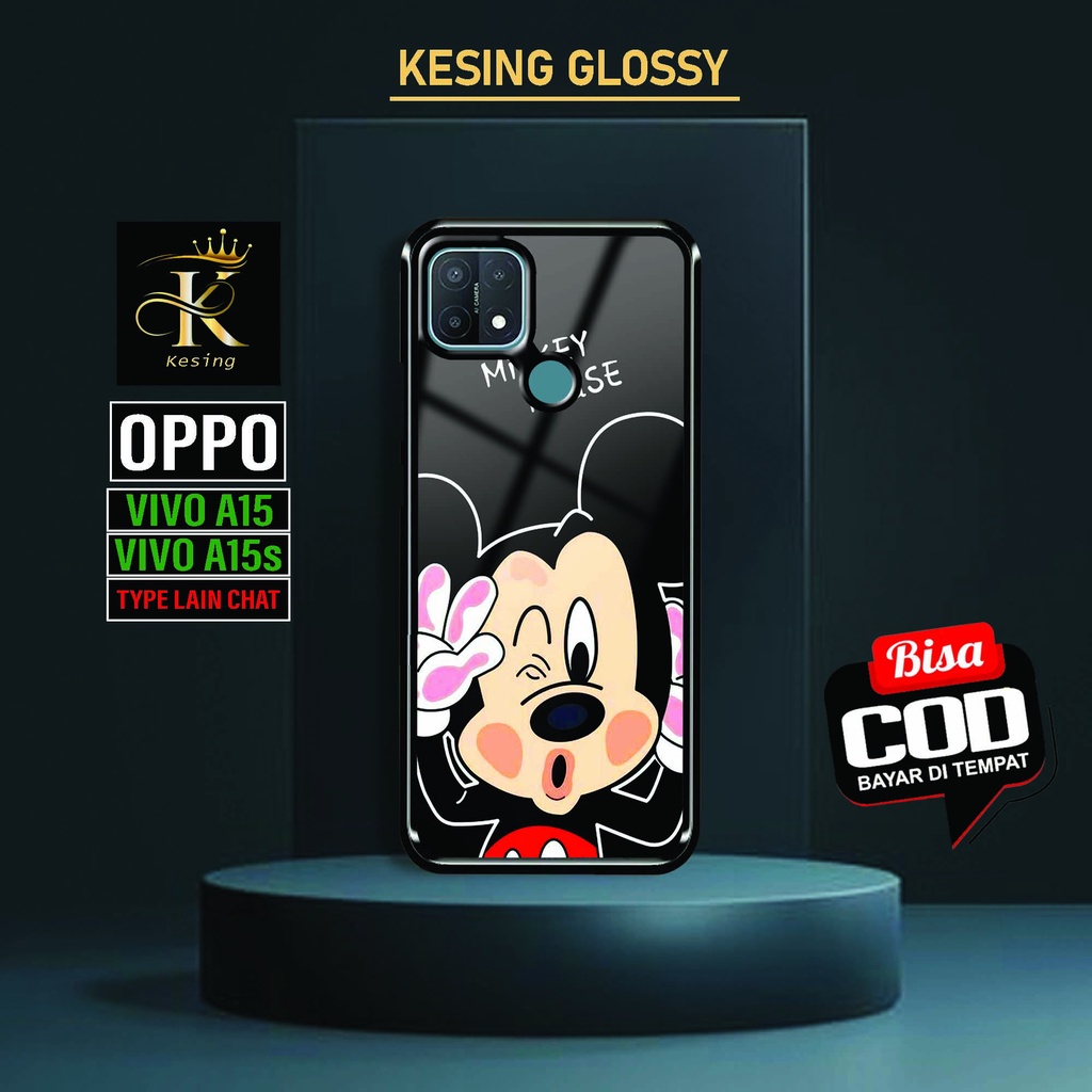 Case Oppo A15 / A15S - Case Oppo A15 - Silikon Oppo A15S Terbaru - Case Fashion Oppo - Softcase Oppo