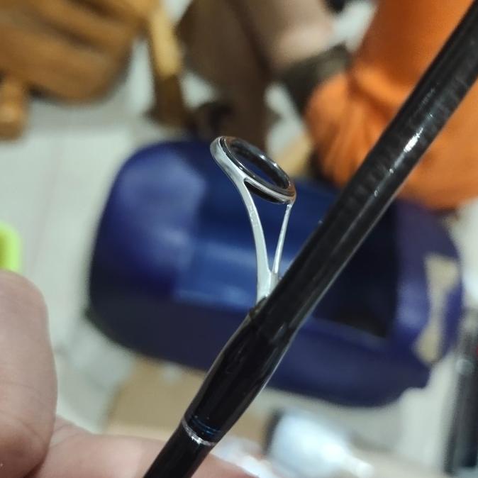 ujung shimano bass rise 165 562 ujung joran carbon atas laki