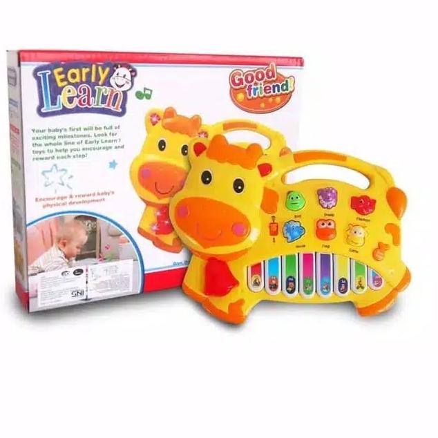 MAINAN BAYI PIANO ANAK EARLY LEARN PIANO SAPI