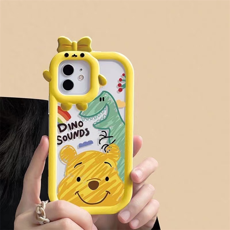 Soft Case Motif Kartun Monster Kecil Untuk iPhone 14 13 12 11 Pro Max X Xr Xs Max 7 8 6 6s Plus SE 2020