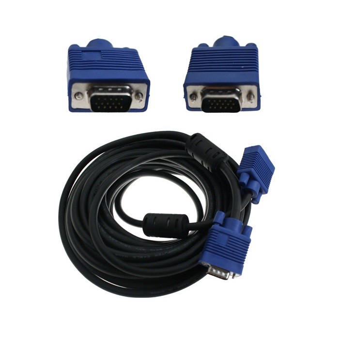 Kabel VGA to VGA High Quality 5/10/15/20 meter Original