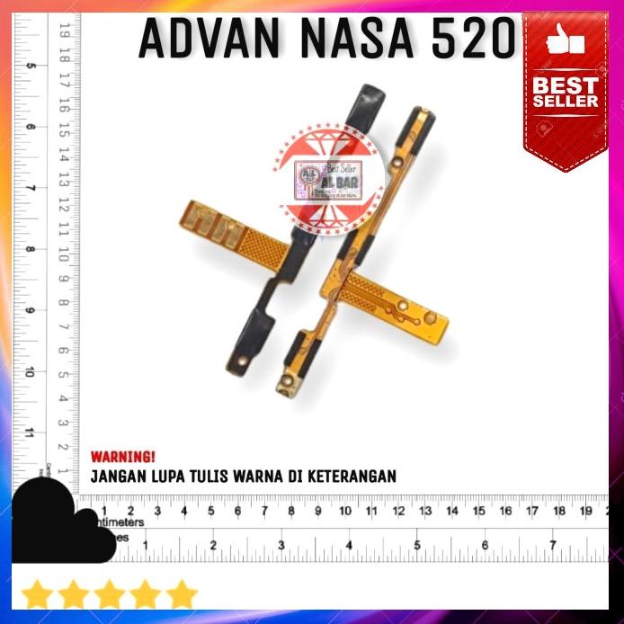 Acc Hp Flexible On Off Advan Vandroid Nasa 5202 Tombol Power Of Vol Suara Ori