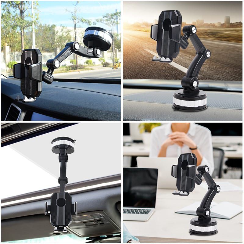 ~ PIYOSHI08 ~ Car Phone Holder Universal Stand Handphone Alat Peyangga HP Dashboard Kaca Mobil HD61 HD51 AF237