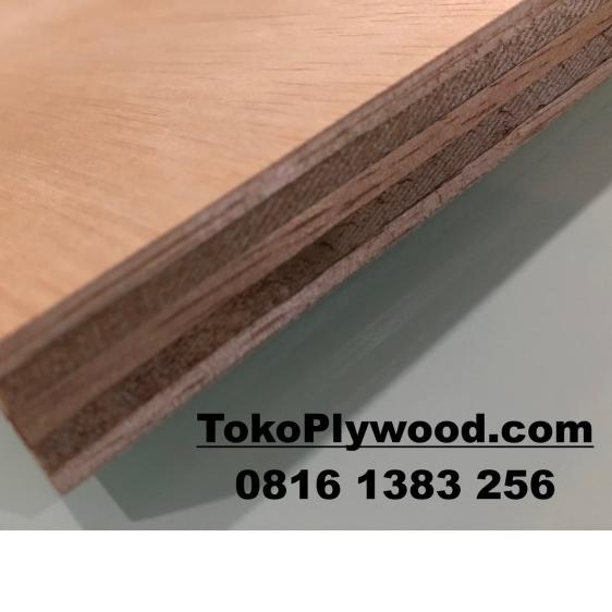 Triplek Meranti Campur Grade A - 6 mm