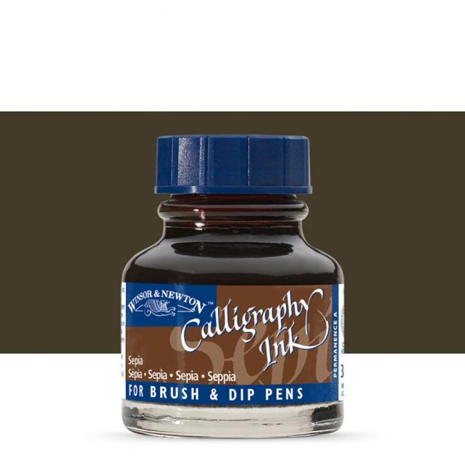 

Calligraphy Ink 30 ml Sepia Winsor & Newton
