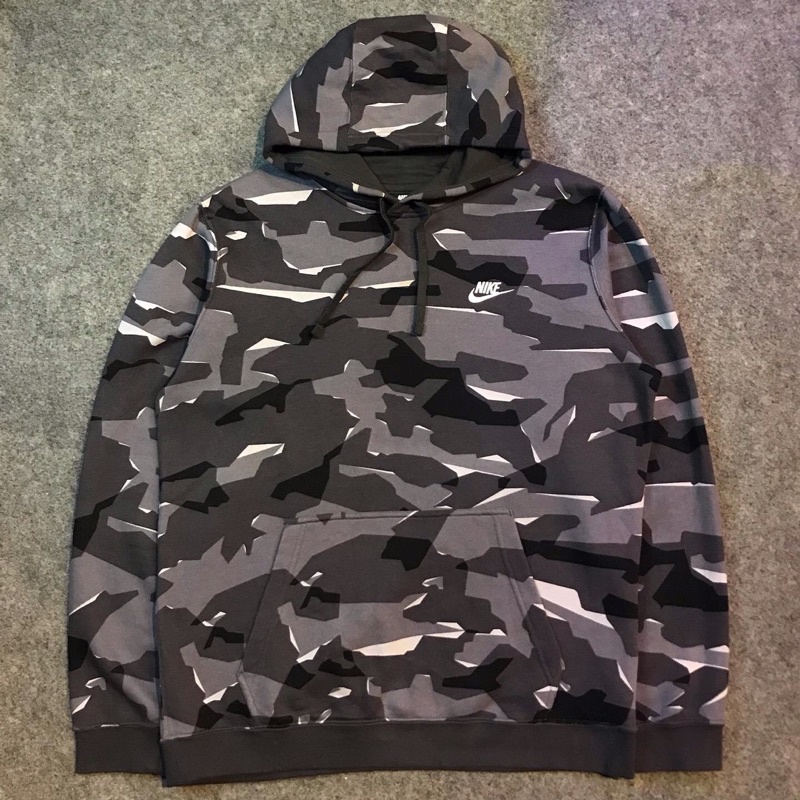 Hoodie Nike Club Camo