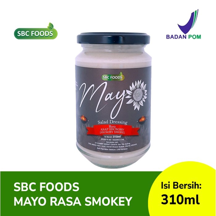 

SBC MAYO MAYONAISE EGGLESS CREAMY RASA SMOKEY 310 ML