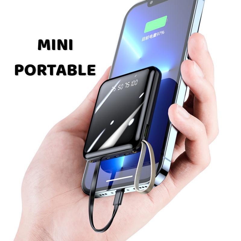 Colorful Mini Fast Charging 20000mAh Power Bank External PowerBank Portable Mobile Phone Charger for Xiaomi Iphone Samsung Huawei