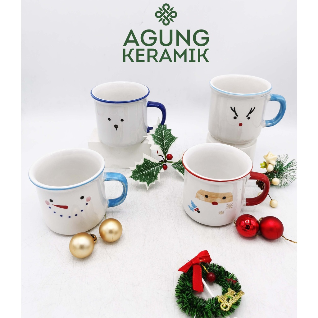 Gelas/Mug/Natal/AgungKeramik