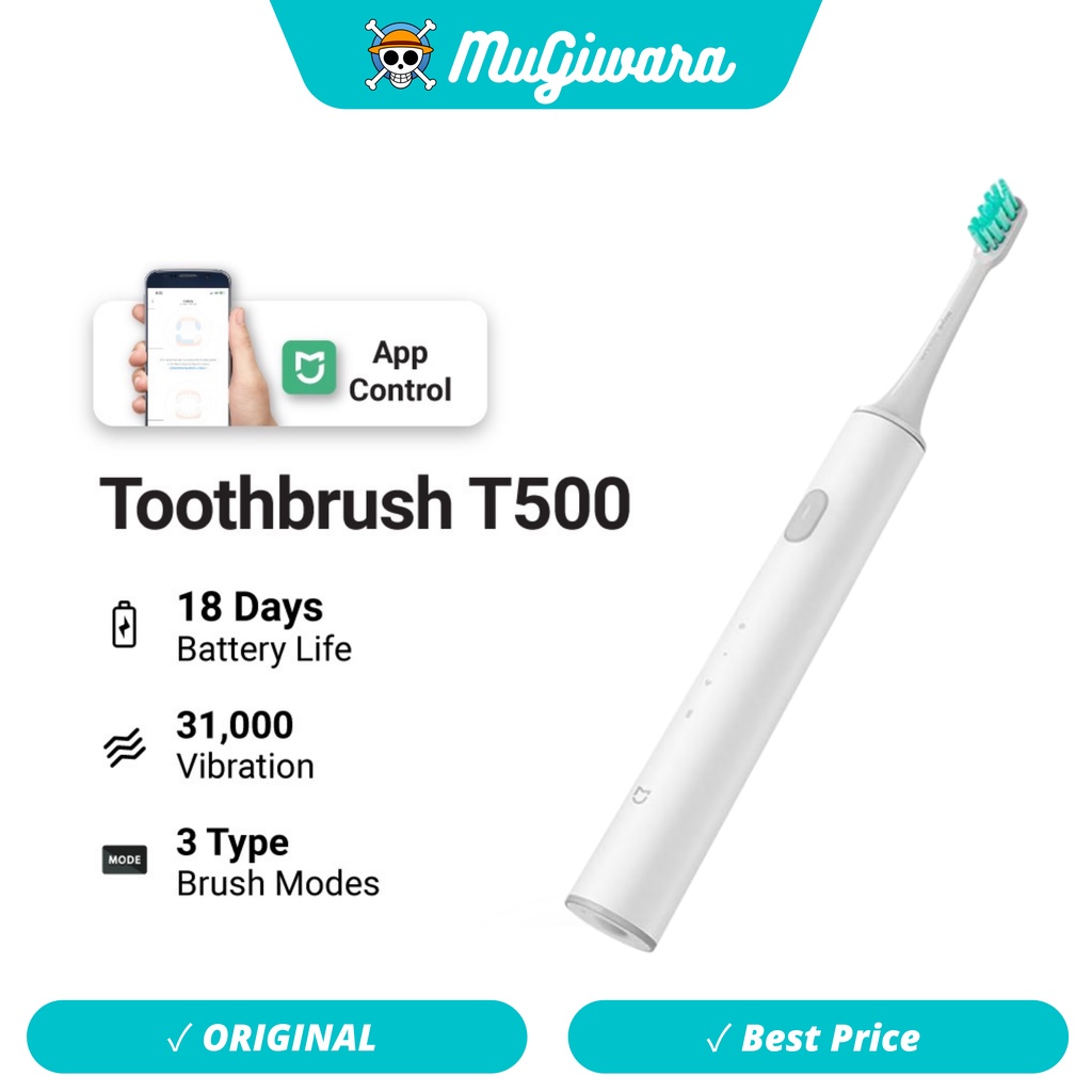 Mijia Smart Electric Toothbrush T500 Sikat Gigi Elektrik