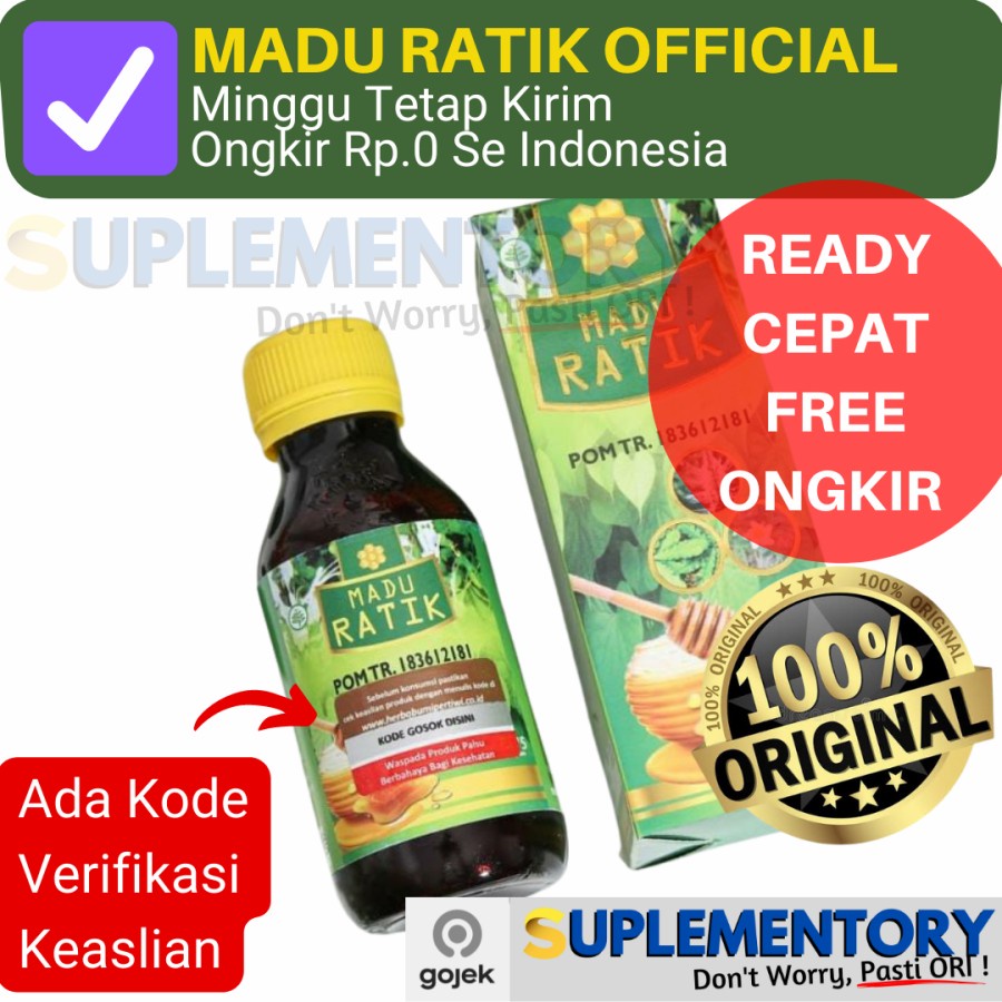 Madu Ratik Herbal Original Asli