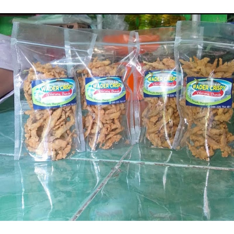 

keripik ikan wader/wader crispy