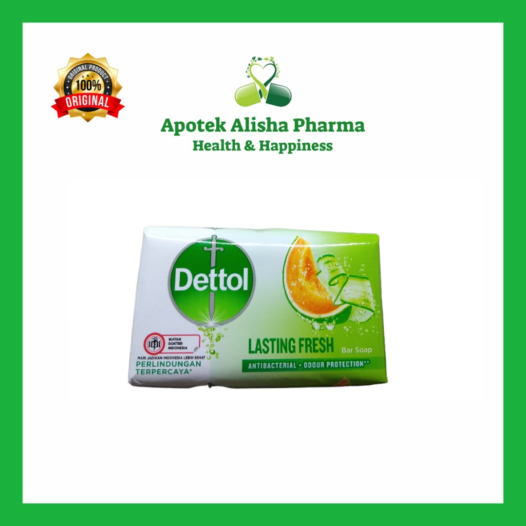 DETTOL SOAP BAR - Dettol Sabun Mandi Batang Antiseptik Membunuh Kuman