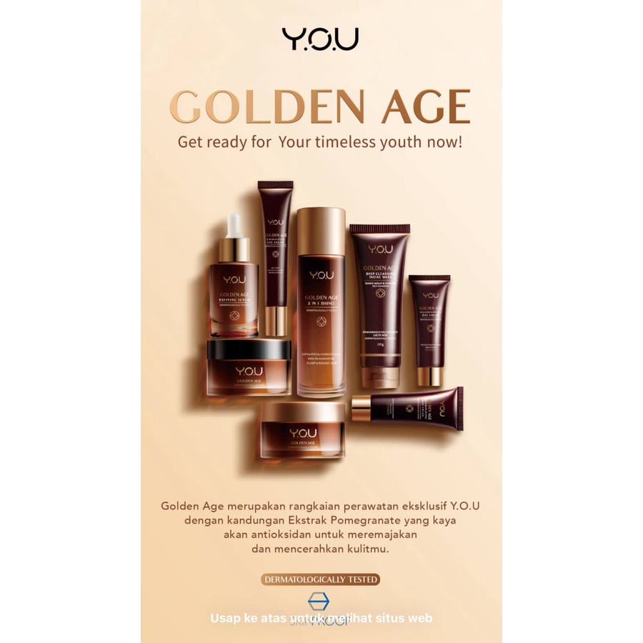 YOU Golden Age Skin Care Series Paket Y.0.U