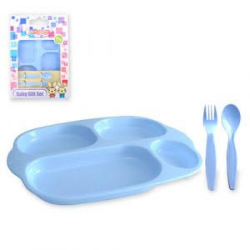 Lusty Bunny Gift Set Peralatan Makan Bayi LB1383 - Lustybunny Kado Feeding Set Baby - Kado Anak Baru lahir