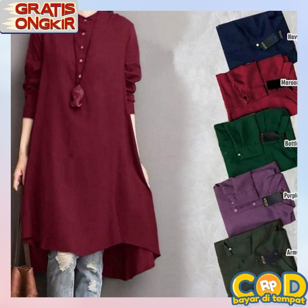 Buju Tunix Estetik Bsju Tnik Elegan Dan Mewah Bj Tunika Dress Model Terbaru Tonik Tuniq Kekinian Der