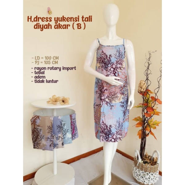 Daster batik yukensi tali diyah akar