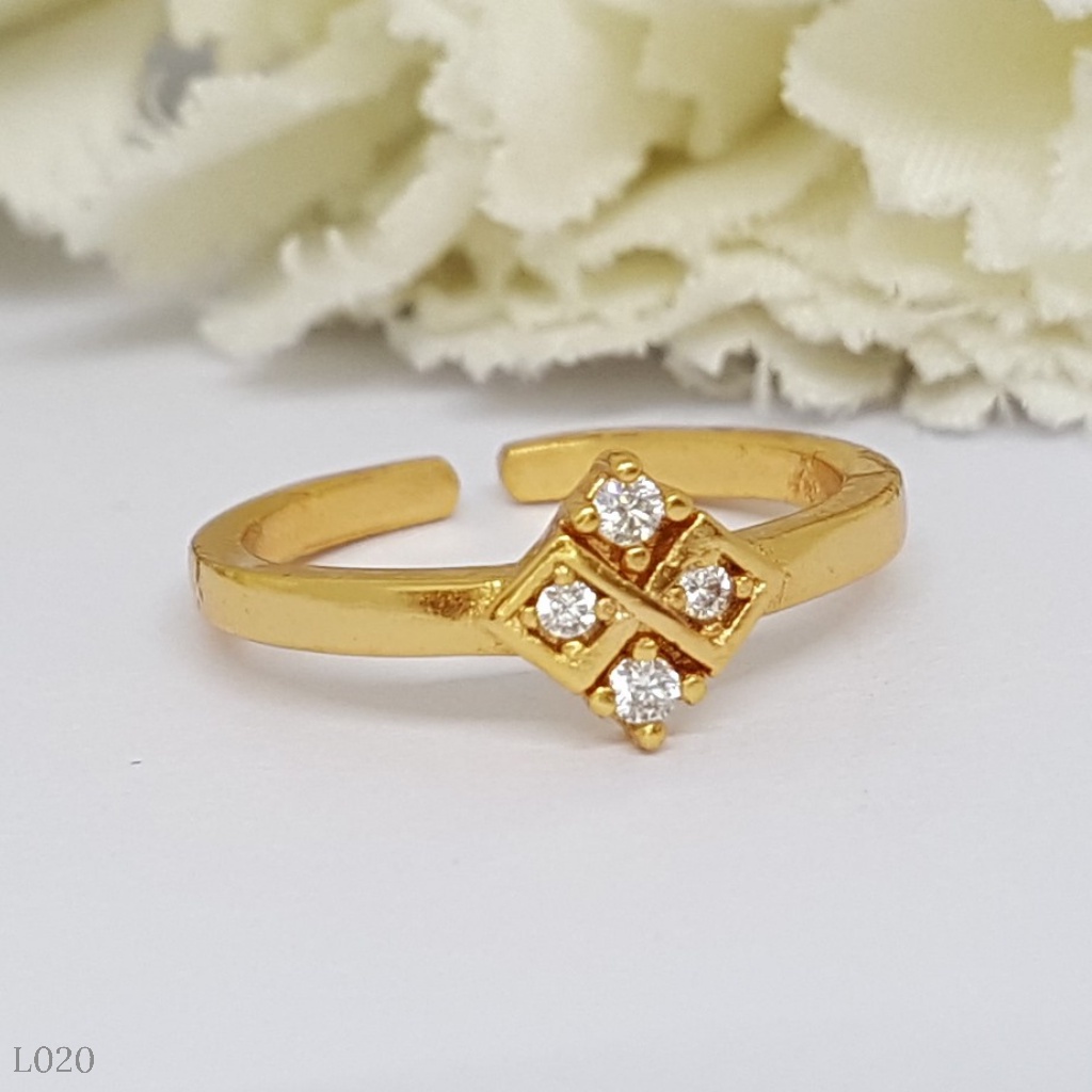 PGX Cincin Anak Xuping Aksesoris Perhiasan Lapis Emas Premium - L022