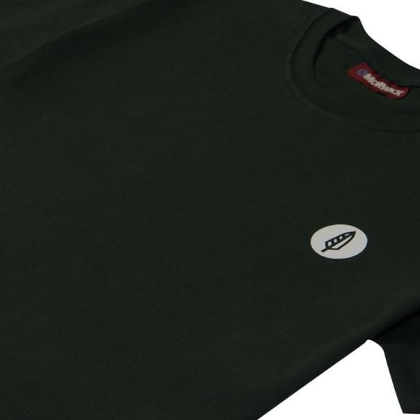 Morwick Tshirt Kaos Basic Pria Offshore Hijau Botol - XL