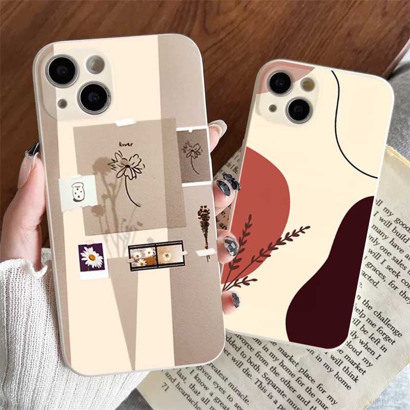 Casing Silikon OPPO A17 A57 2022 A77S A16 A16K A15 A54 A53 A12 A5S A7 A3S A11k A31 A52 A92 A94 A93 A37 F9 A1K Reno 7s 6f 5s Motif Bunga Daisy