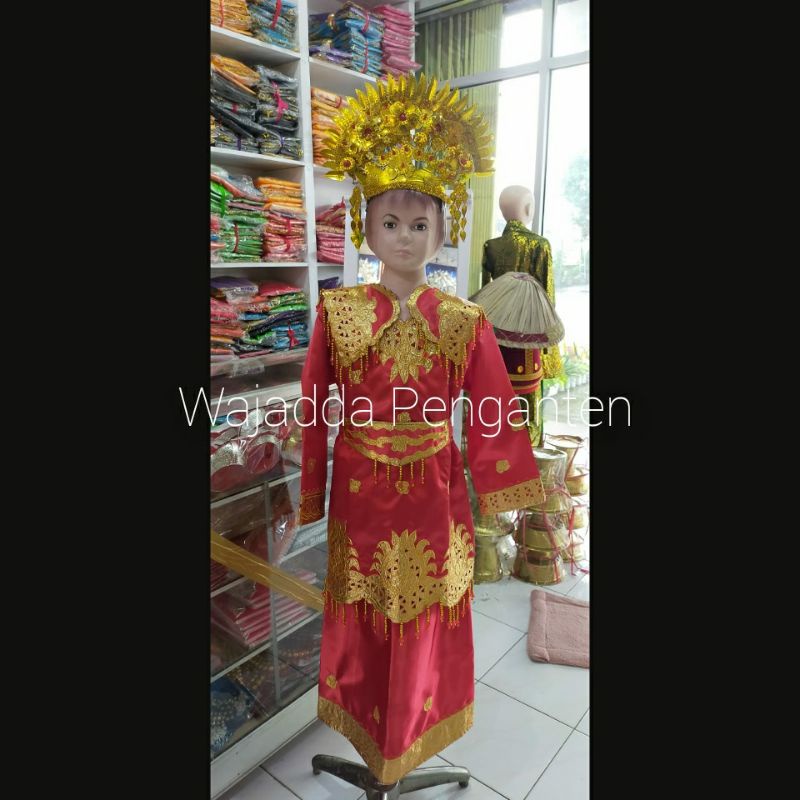 Baju pengantin anak2 ukuran SD lengkap sunting
