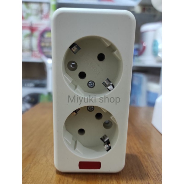 stop kontak terminal Visicom 2 Lubang