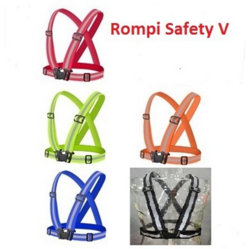 Rompi Safety Rompi Scotlight Rompi Karet Adjustable Rompi Elastic Reflektive Rompi Pengaman