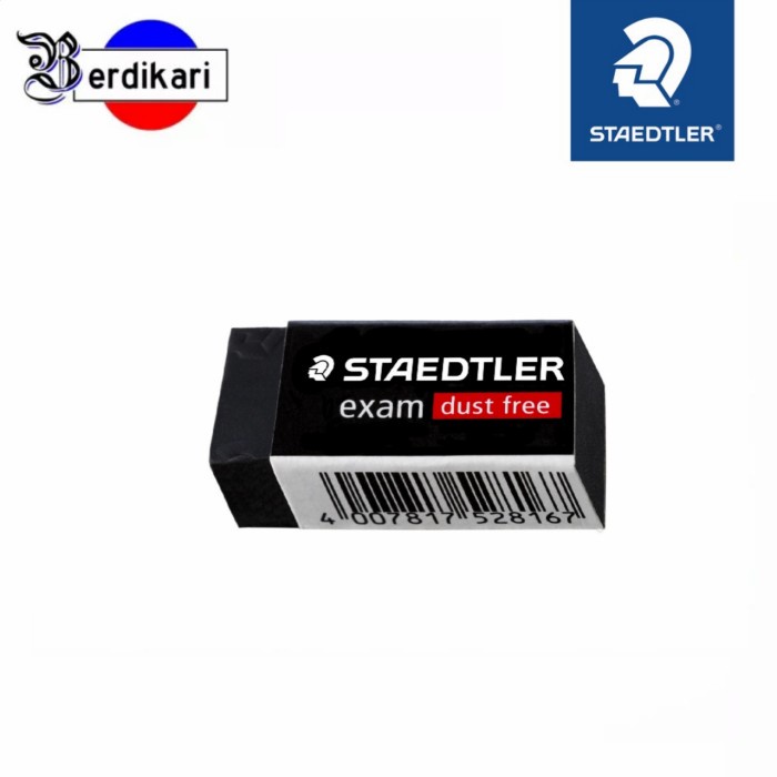 

}}}}}}] Penghapus Staedtler Hitam Kecil Exam Dust-Free Black 526 E40