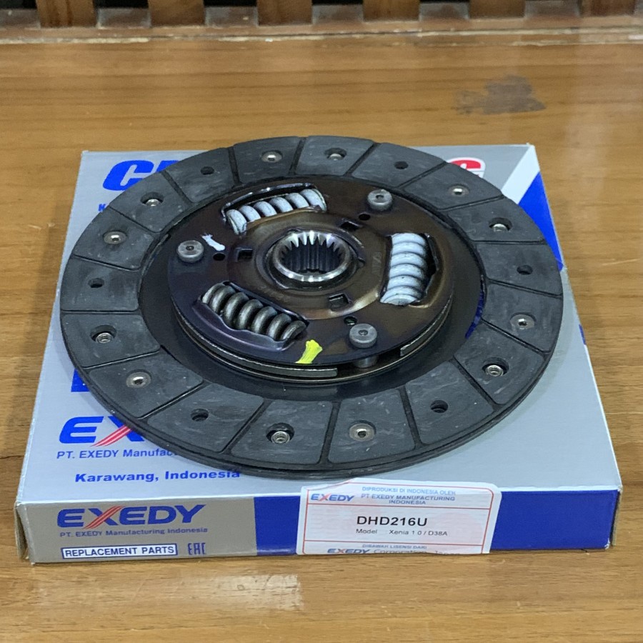 Plat Kopling Disc Clutch Xenia 1.0 2004-2014 Exedy DHD-216-U