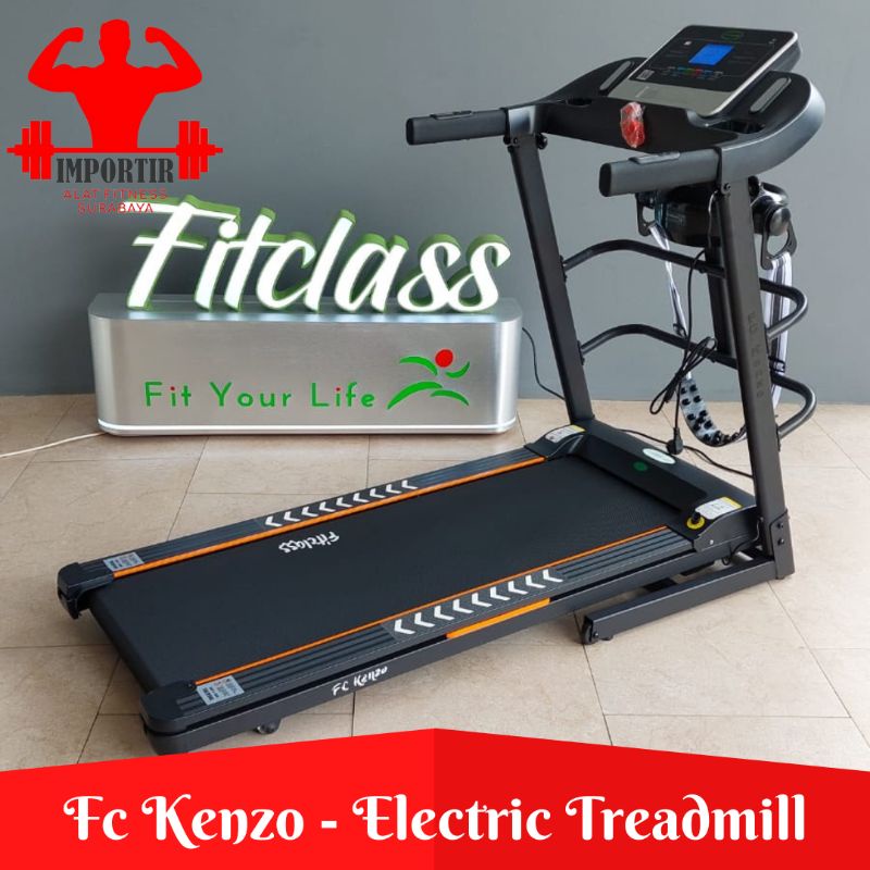 treadmill elektrik FC KENZO treadmil alat fitnes lari fitness gym olahraga