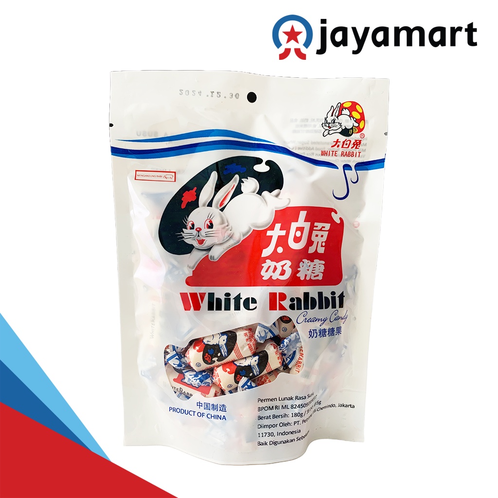 Permen White Rabbit Creamy Permen Susu Candy 180 gr IMLEK