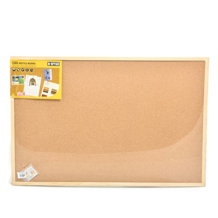 

Papan Tulis Bi-Silque Cork Board Papan Buletin 90X60 Cm