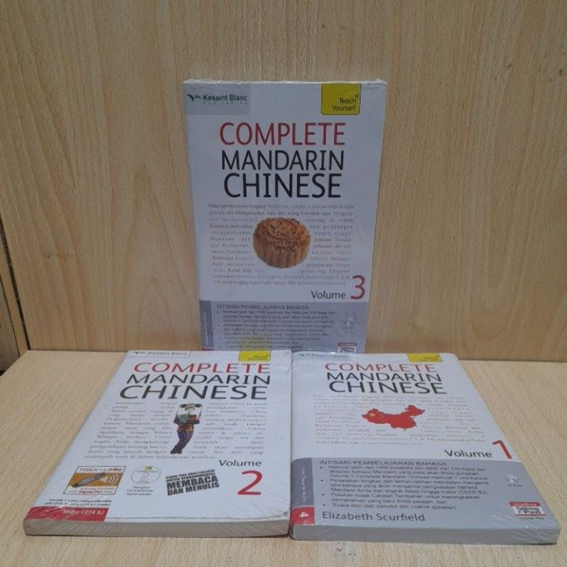 bahasa.COMPLETE MANDARIN CHINESE.Vol 1,2,3. + C Audio.