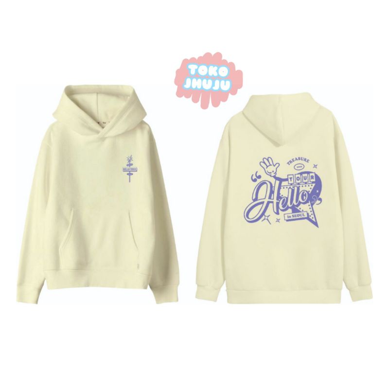 Hoodie Jumper Trejo Doyoung HELLO TOUR SEOUL TYPE 1