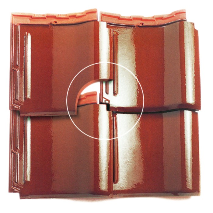 Genteng Keramik Kanmuri Milenio Natural