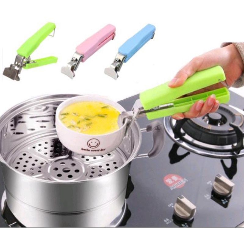 ALAT PENJEPIT MANGKOK PIRING PANCI RANTANG CAPITAN MANGKOK DISH CLAMP ANTI PANAS