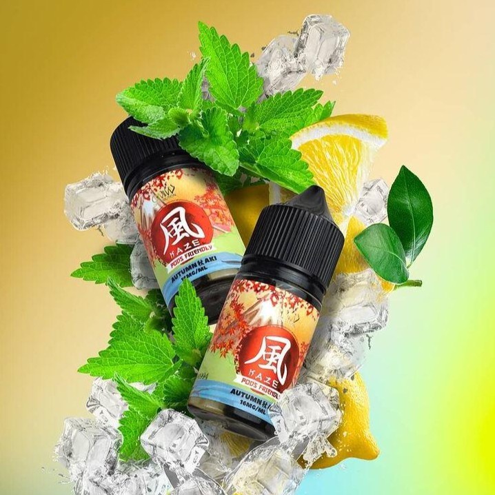 LIQUID 30ML KAZE AUTUMN AKI SPRITZER ICE PODSERIES