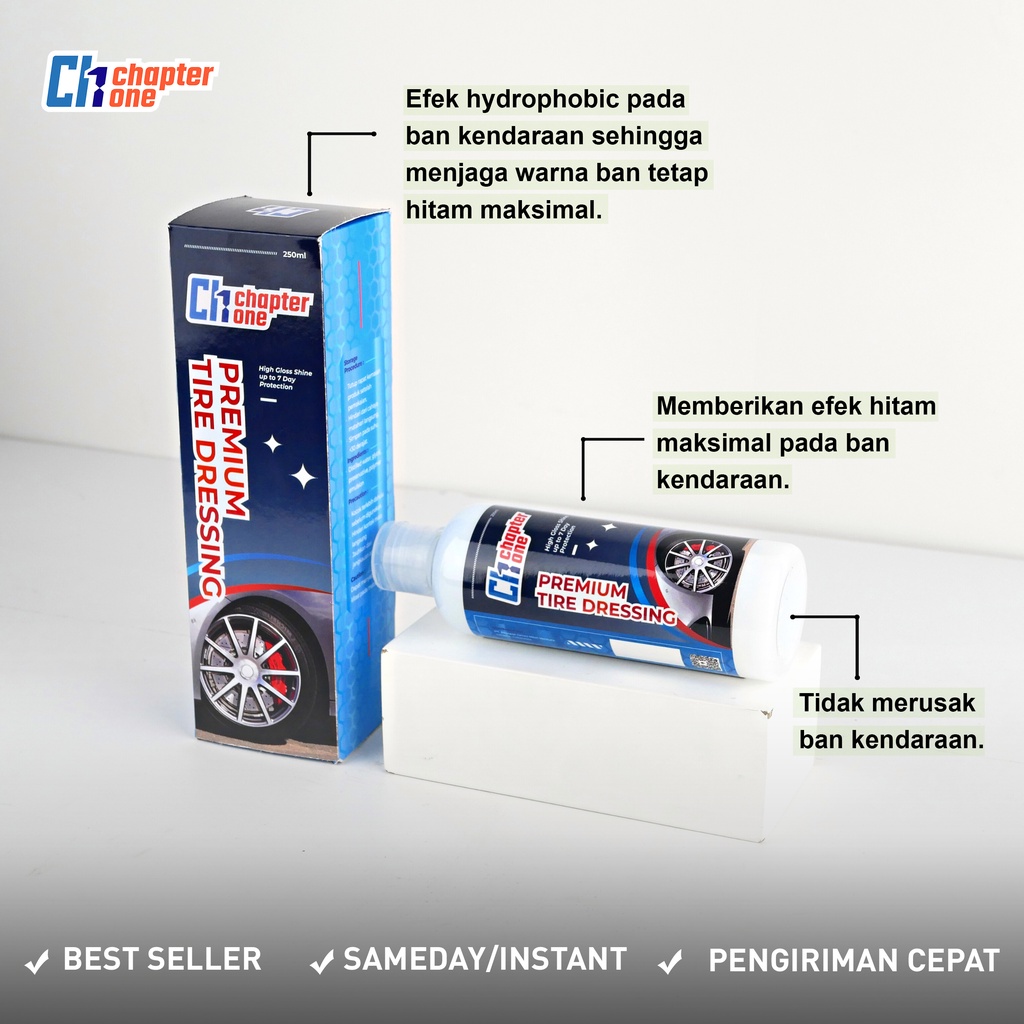 Tire Dressing Chapter One Semir Penghitam dan Pengkilap Ban Kendaraan