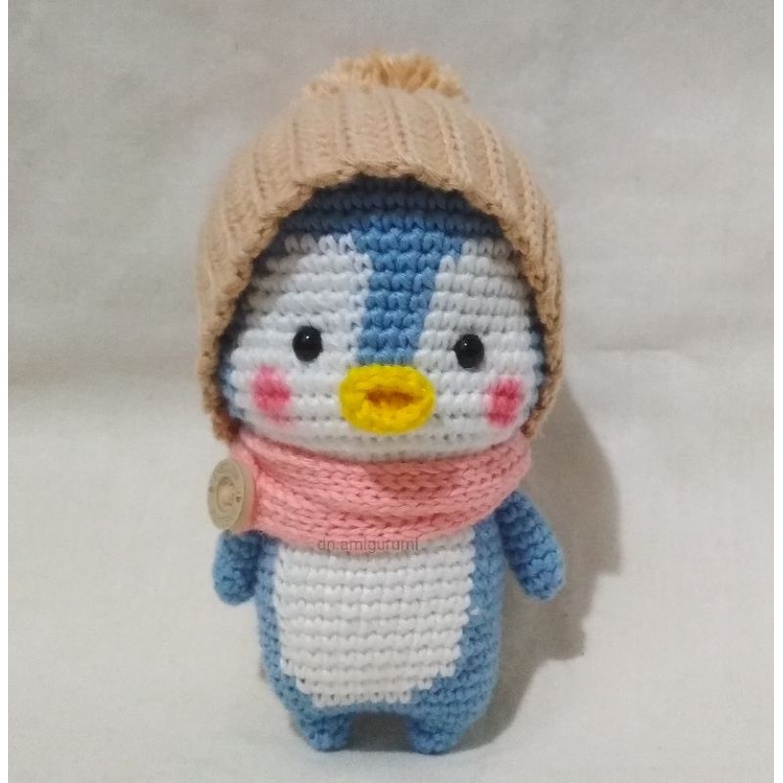 Boneka Rajut Pinguin / Pinguin Amigurumi / Boneka Rajut Pinguin