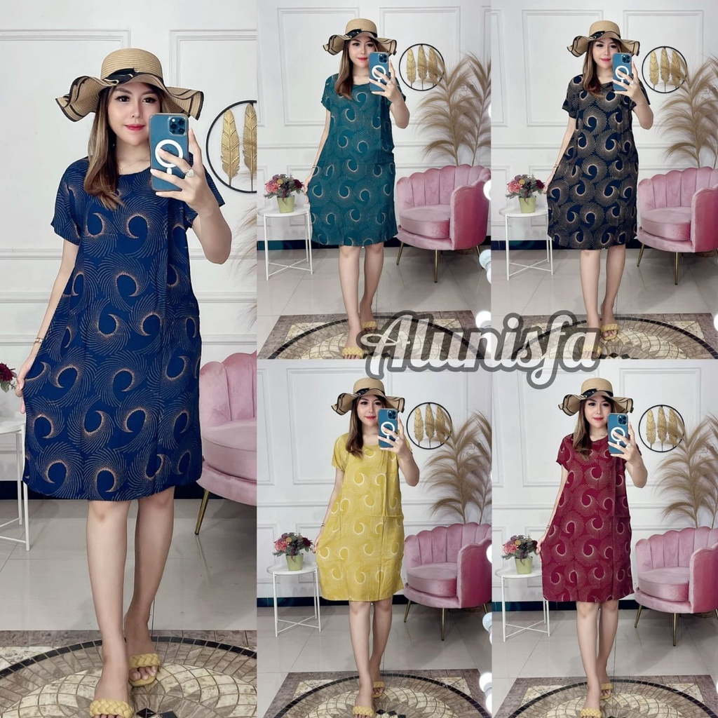 Daster Bali Dress Motif Rayon Terbaru